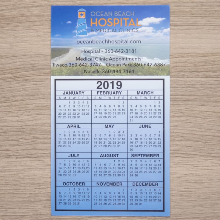 Full Color Calendar Magnet - 