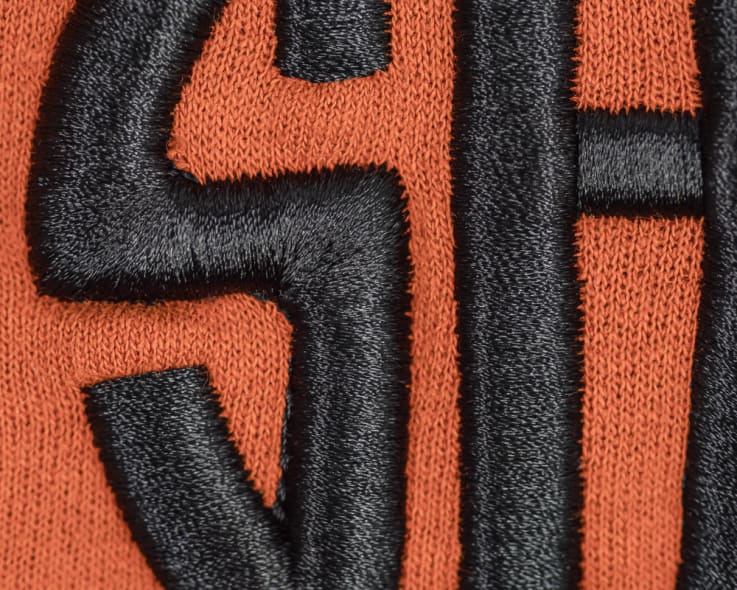1 Custom Embroidery Details - Pullover
