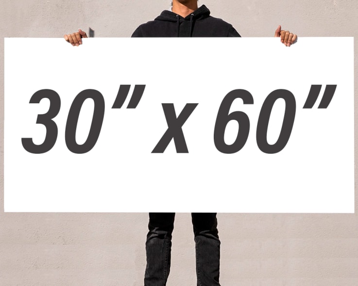 30 x 60 Inch - Big Checks