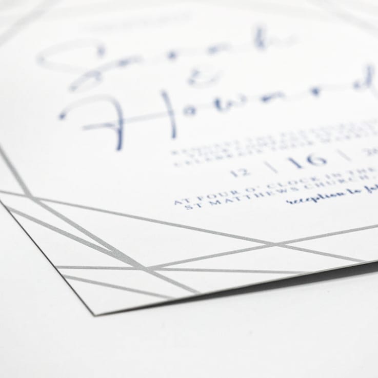 2_Thickness Detail Custom Full Color 5 x 7 Inch Invitation Cards - Imprint Invitation Card