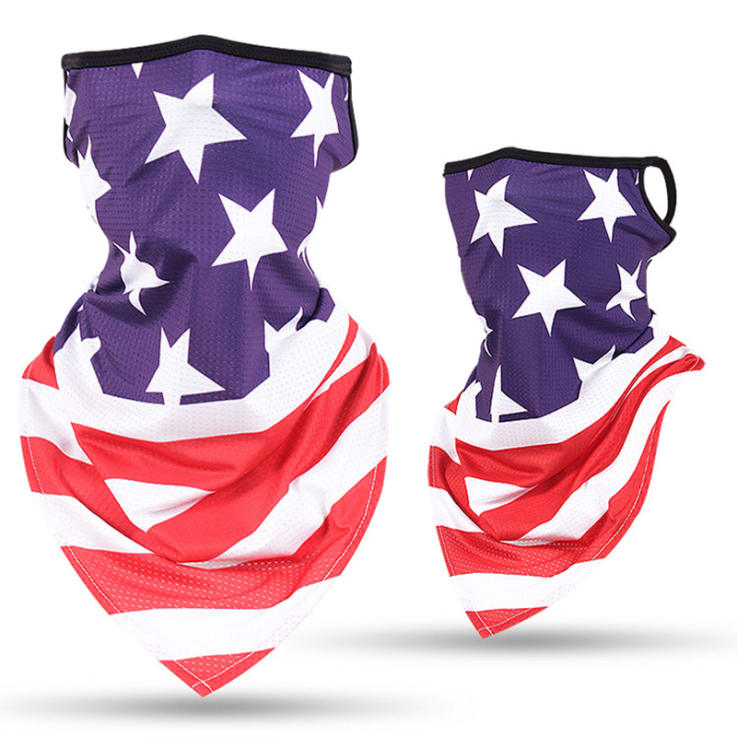 American Flag - Fae Covering Neck Gaiters

