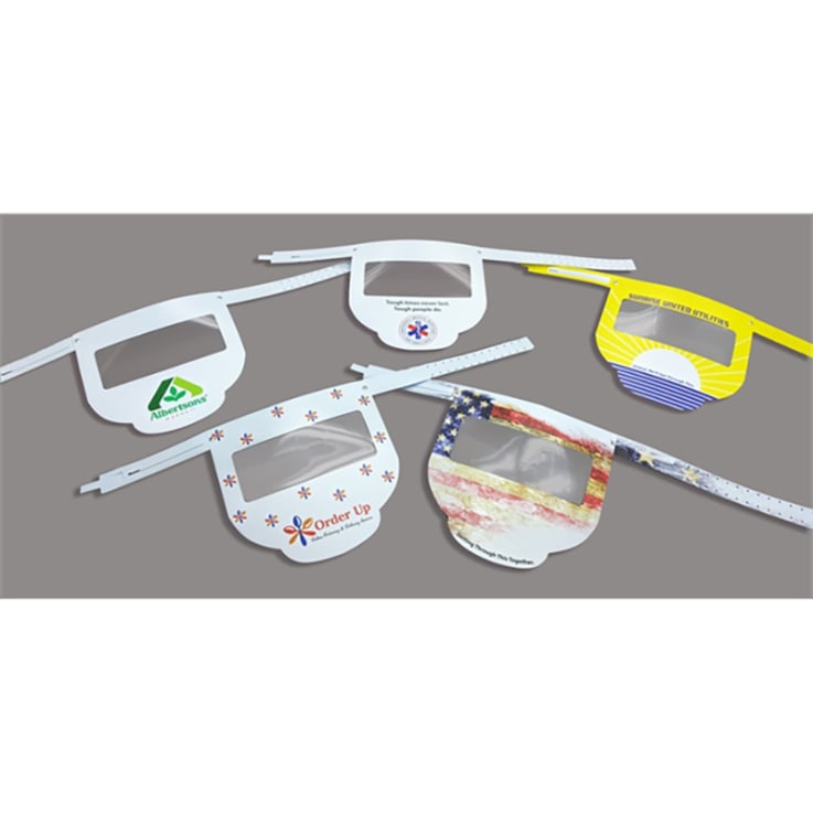 Keepsafe&trade; Full Color Adult Face Shields - Face Shield