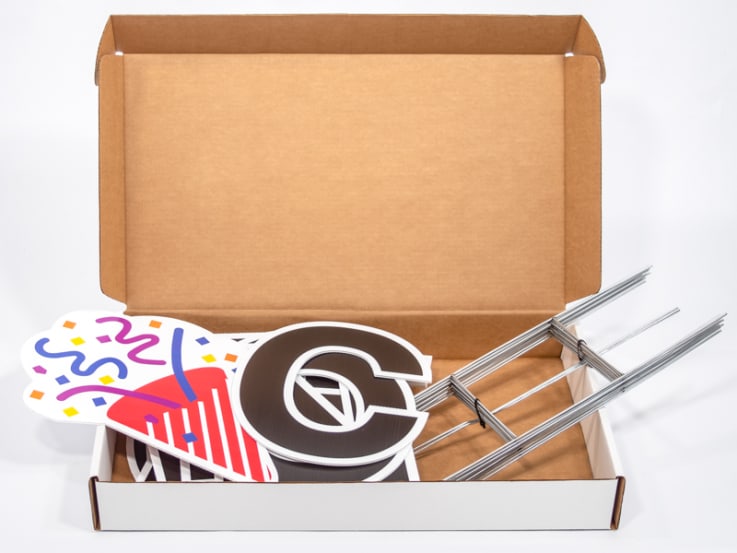 Pre-Packaged Congratulations Yard Letters - Yard Letters