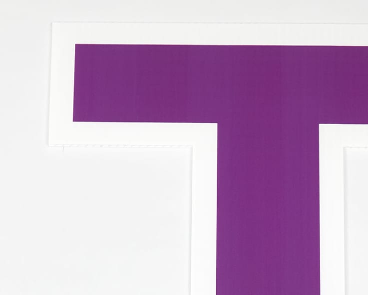 Pre-Packaged Trick Or Treat Yard Letters - Halloween