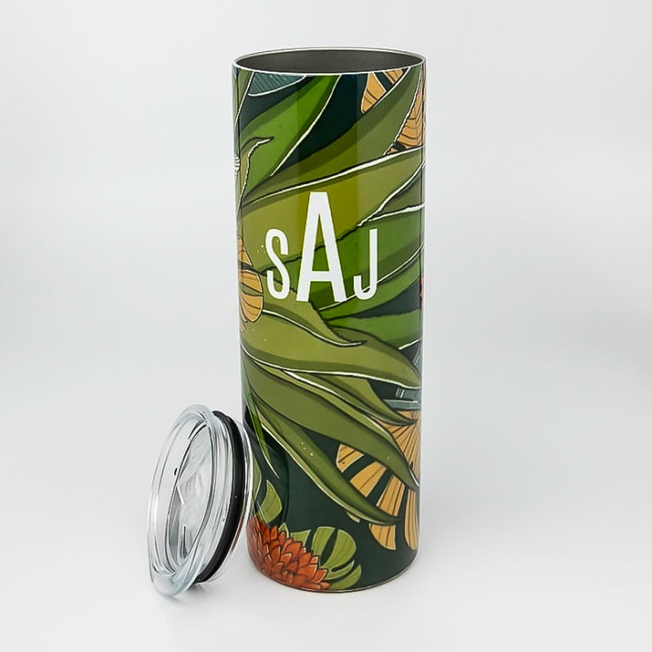20 Oz. Custom Printed Skinny Stainless Steel Tumblers - Tumbler

