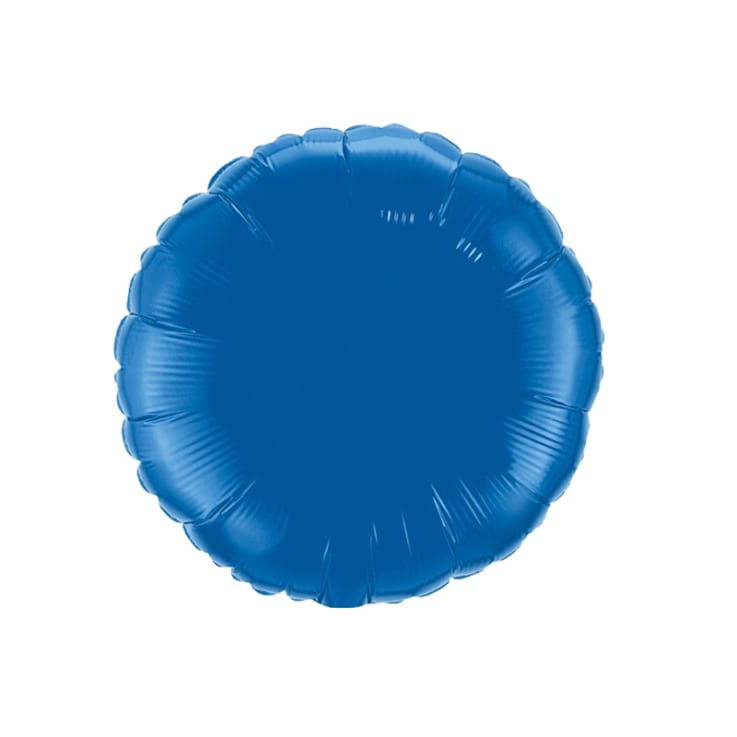 Dark Blue Round - Balloons
