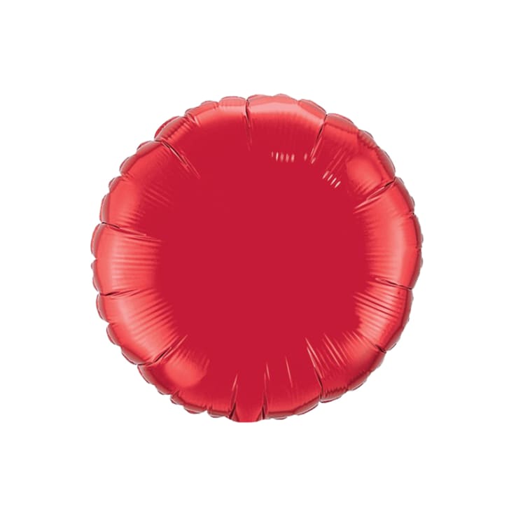Ruby Red Round - 18 Inch