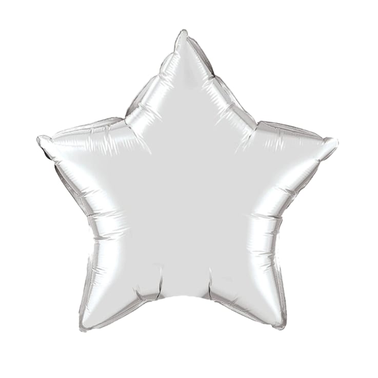 Silver - Foil Balloon
