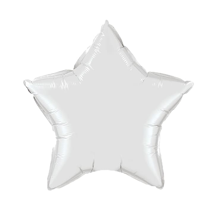 White Star - Foil Balloon