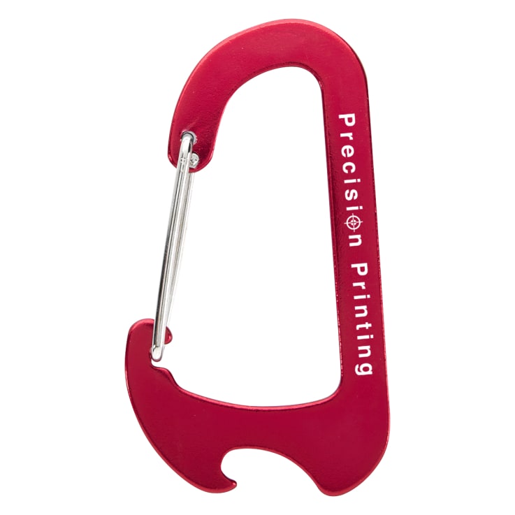 Red Everest Carabiner Bottle Openers - Personalized Carabiner