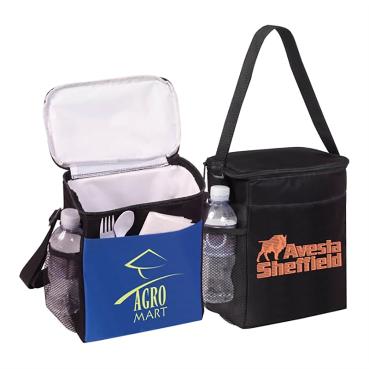 12-Can Portable Vertical Soft Insulated Cooler Bags - Cooler