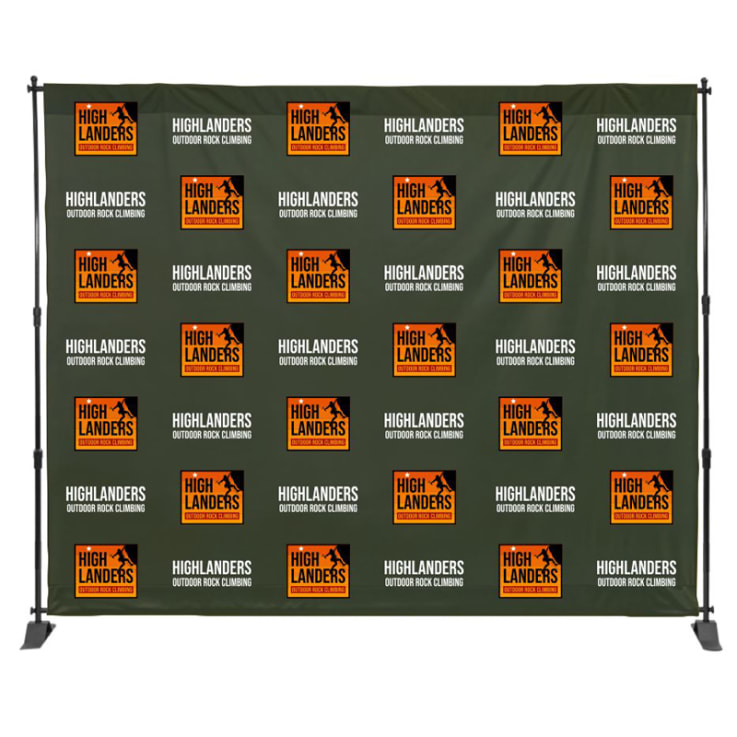 01_8ft x 10ft Step and Repeat Banner - Step And Repeat Banner