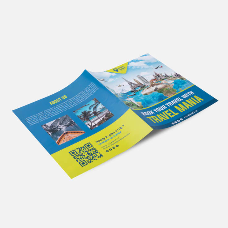 02_Half Fold Brochure - Brochure &amp;amp; Literature Holders
