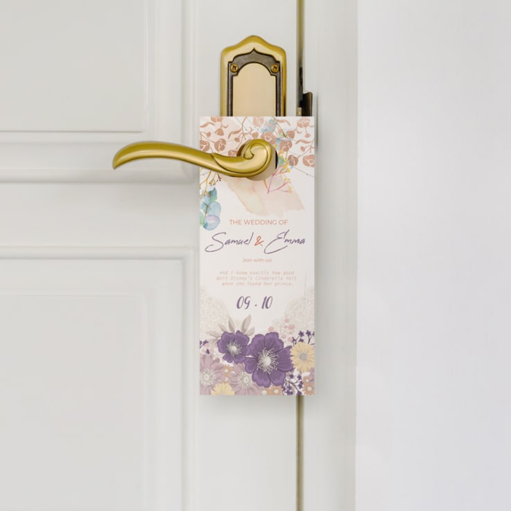01_3.5 x 8.5 Inch Full Color Door Hanger - Promo
