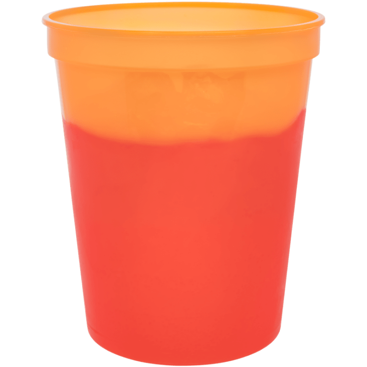Orange To Red - Plastic Cups