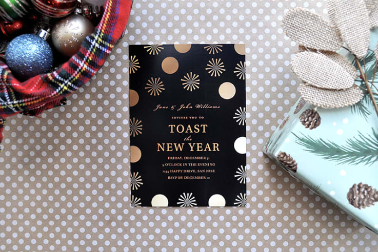 01_Custom Full Color 5 x 7 Inch Invitation Cards - Imprint Invitation Card