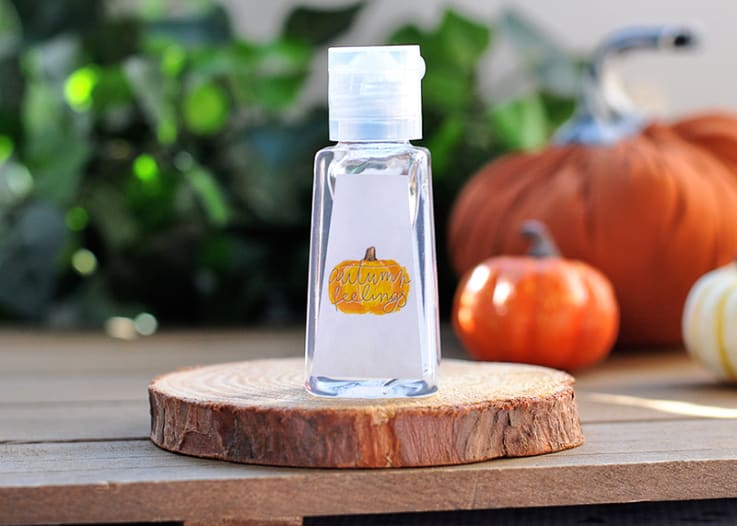 01_1oz Custom Hand Sanitizer Triangle Bottles - Cleaners