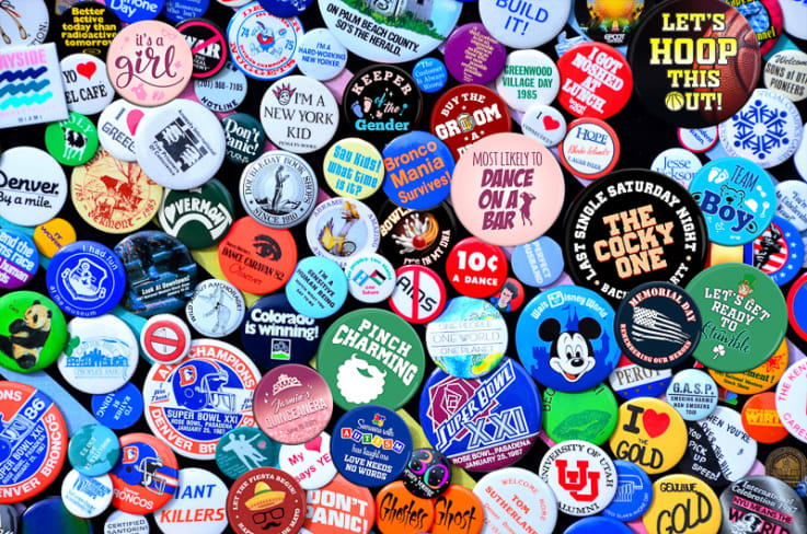 Round Custom Buttons - 