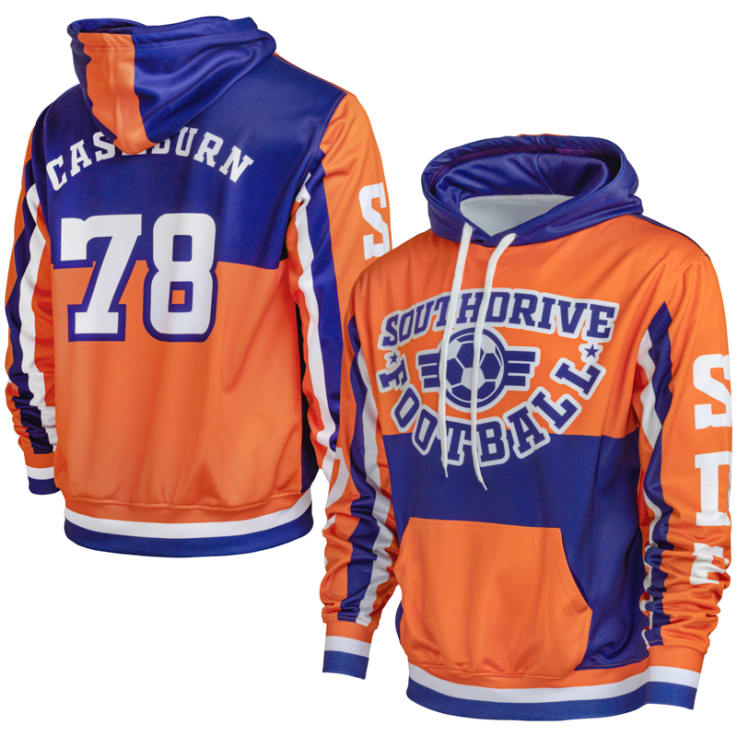 001 Custom Full Color Adult Hoodies - 