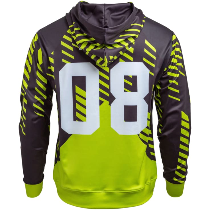 002 Custom Full Color Adult Hoodies - 