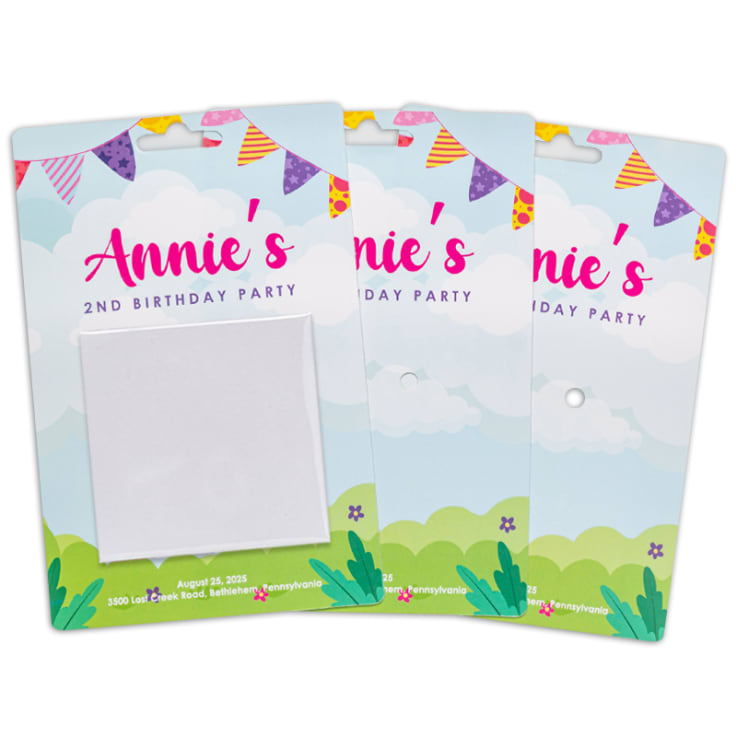 2&quot; Square x 1 Button Packs - Button
