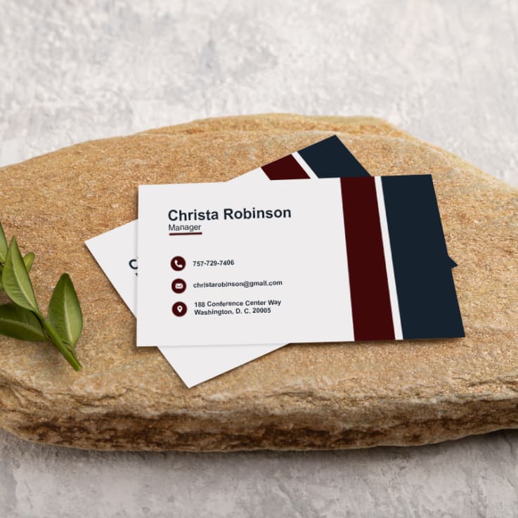 Standard Business Cards - Visiting Card