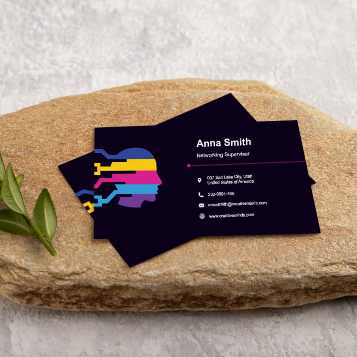 Standard Business Cards - Punch Card
