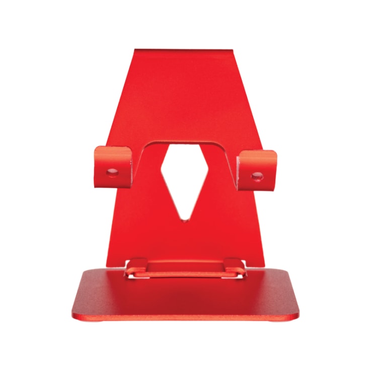 Aluminum Phone Holder and Tablet Stand - Red - Media Stand