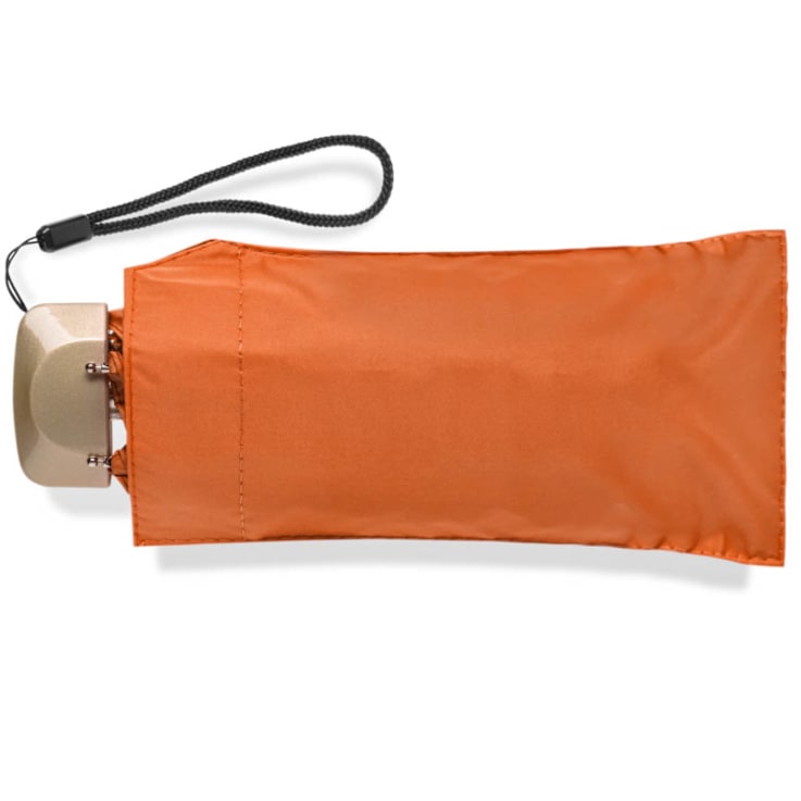 17. Custom Mini Umbrellas - Orange - Umbrellas