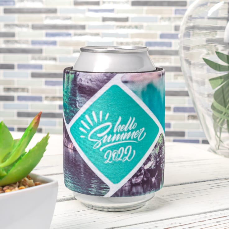 Full Color Slap Wrap Can Sleeves - Koozies
