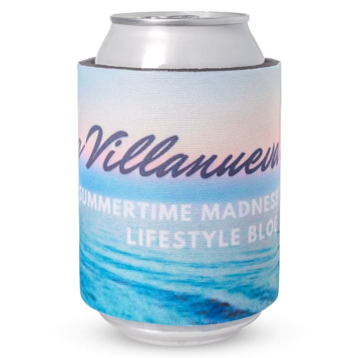 Full Color Slap Wrap Can Sleeves - Imprint Coolies