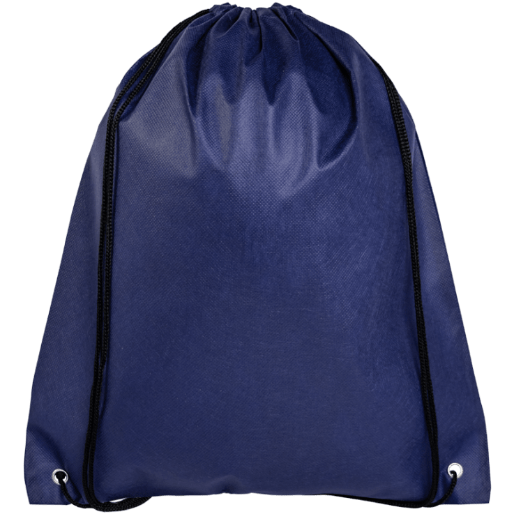 Navy Blue - Custom Drawstring Bags