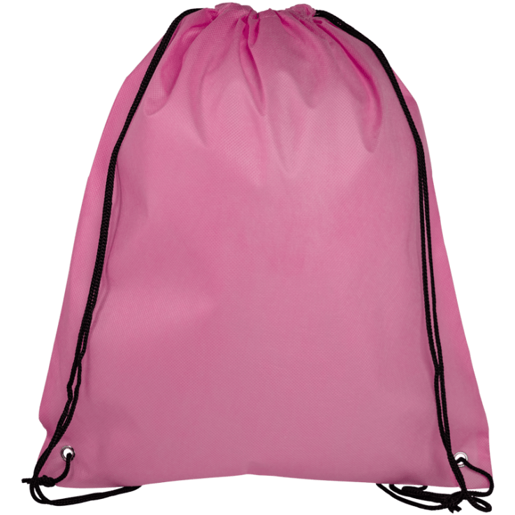 Pink - Drawstring Bags
