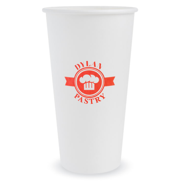 Custom 20 Oz. Paper Hot Cups | Custom Event Decor - 24HourWristbands.Com