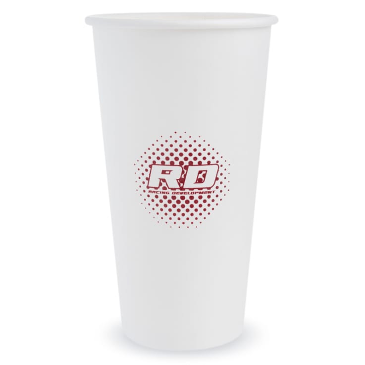 Custom 20 Oz. Paper Hot Cups | Custom Event Decor - 24HourWristbands.Com