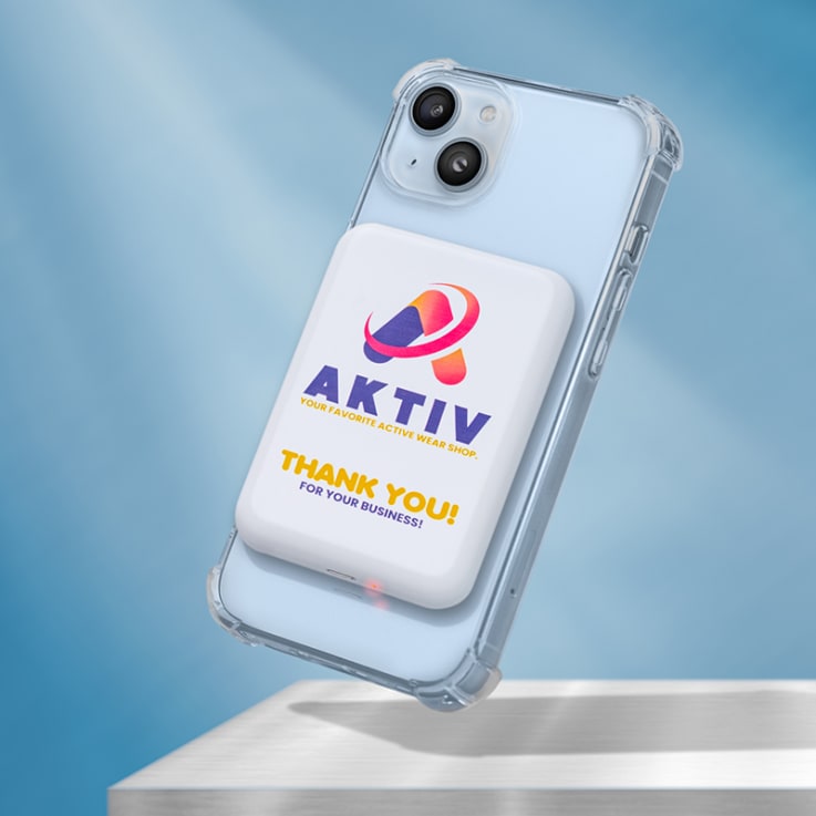 Custom Magnetic Power Bank - 