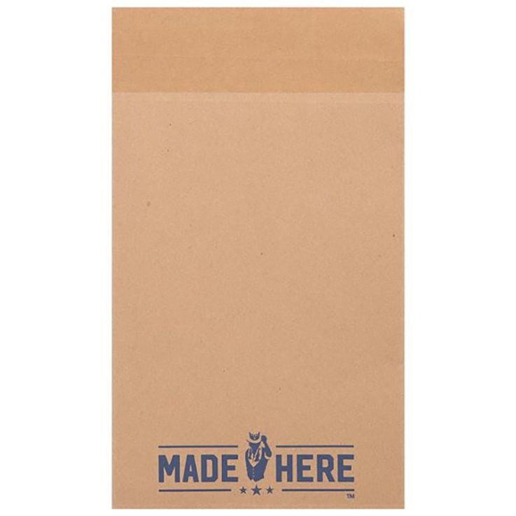 10.5 X 16 Inch Recycled Natural Kraft Mailer Shipping Bags - 