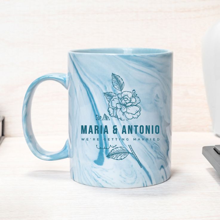 11oz Marble Coffee Mugs - Photo Mugs