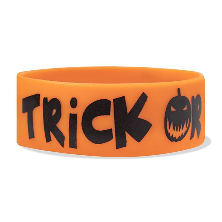 1 Inch Trick Or Treat Wristbands - 