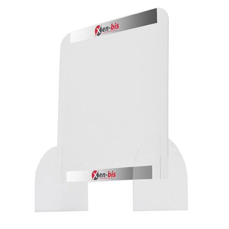 24 X 24 Inch Full Color Protective Acrylic Counter Barrier - 