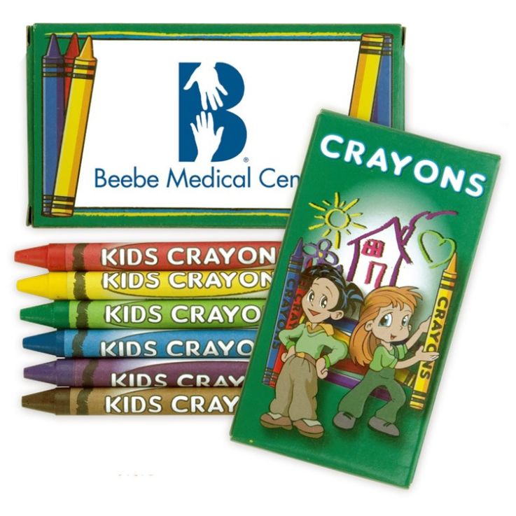 6 Pack Of Crayons - Crayons