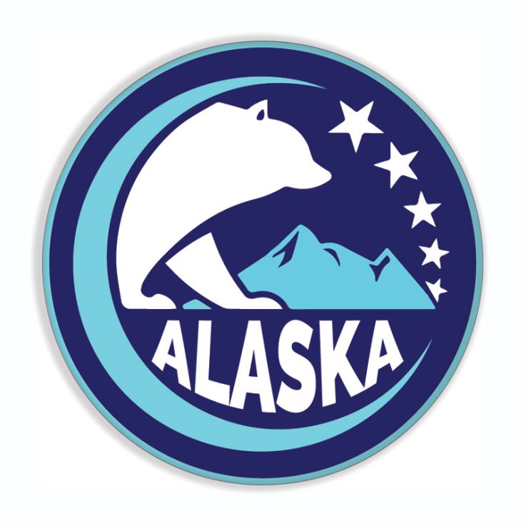 Alaska Stock Lapel Pins - Lapel Pin