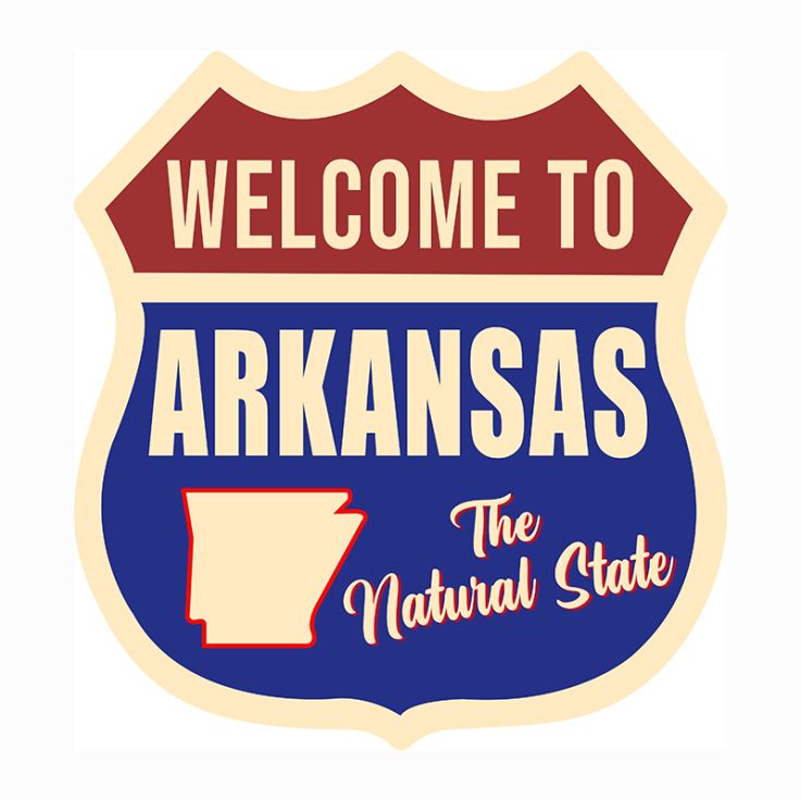Arkansas Stock Lapel Pins - Patriotic