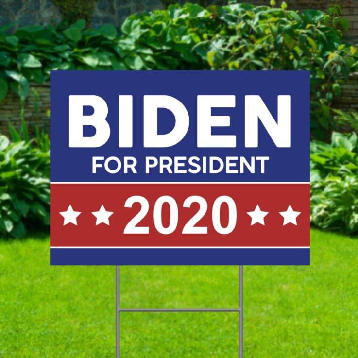 Biden For President 2020 Political Yard Signs - Biden