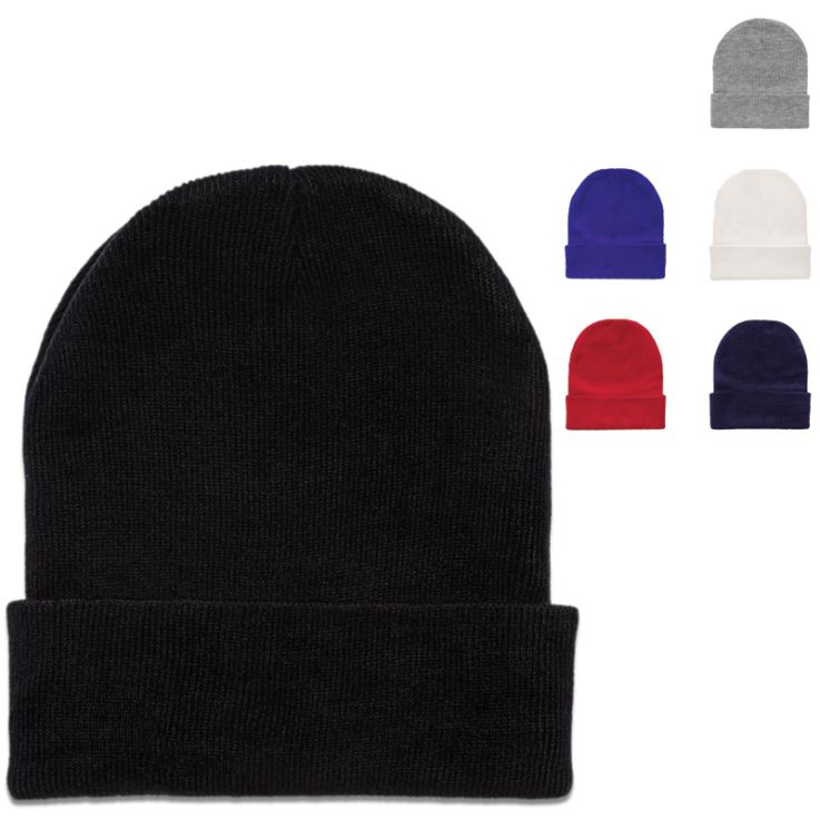 Blank Adult Knit Beanies - Adult Knit Beanies