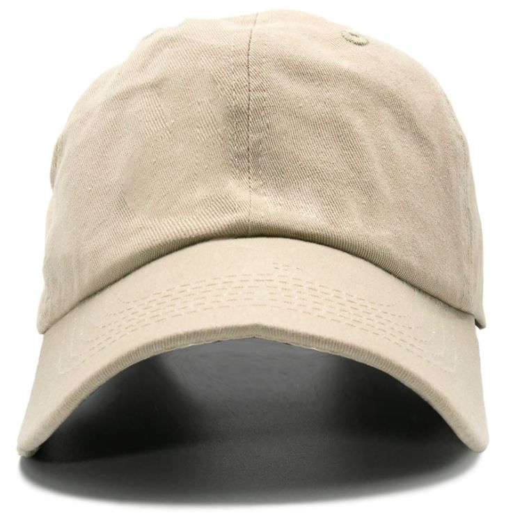 Blank Unstructured Dad Hats - Cap