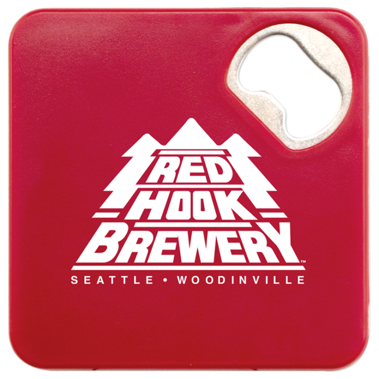 Coaster With Bottle Opener - Beverage Coasters
