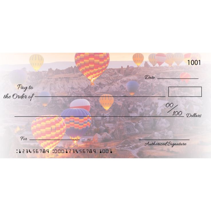 Custom Balloon Big Checks - Donation Checks