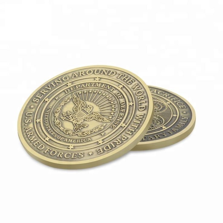 Custom Die Struck Challenge Coins - Die Struck Coins
