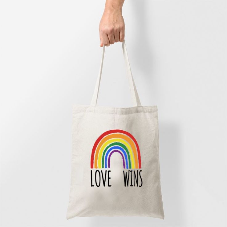 Custom LGBTQ Pride Everyday Cotton Tote Bags - Budget
